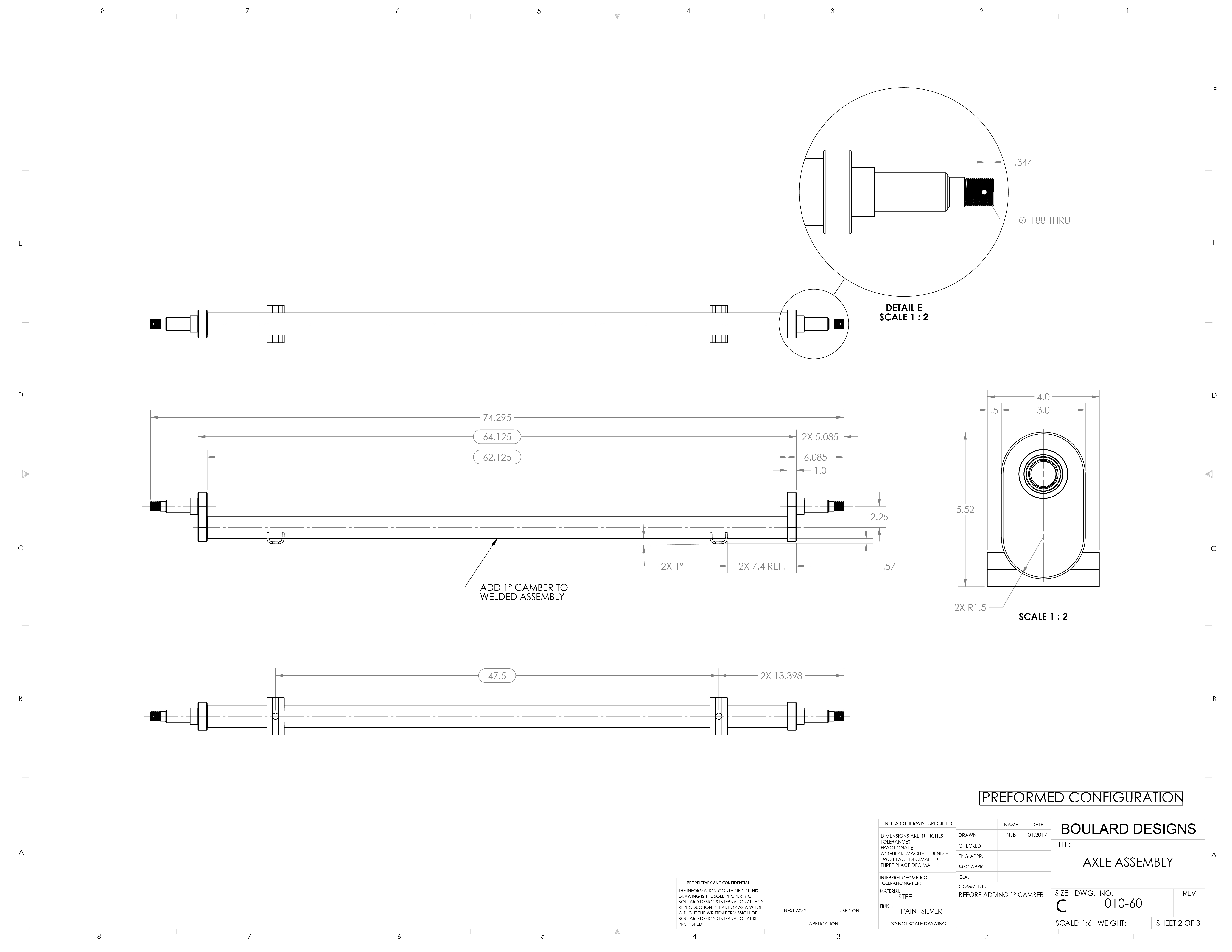 DRAWINGS Classic Teardrop Trailer